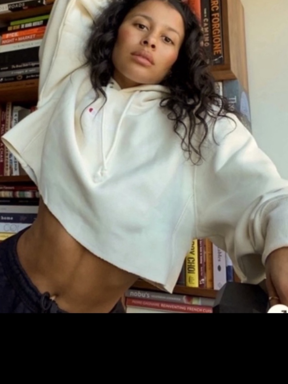 Urban Outfitters Champion Cropped Hoodie